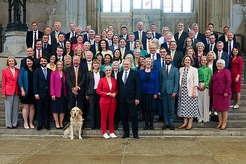 Liberal Democrat MPs All 72 Liberal Democrat MPs elected at the 2024 General Election, in Westminster Hall